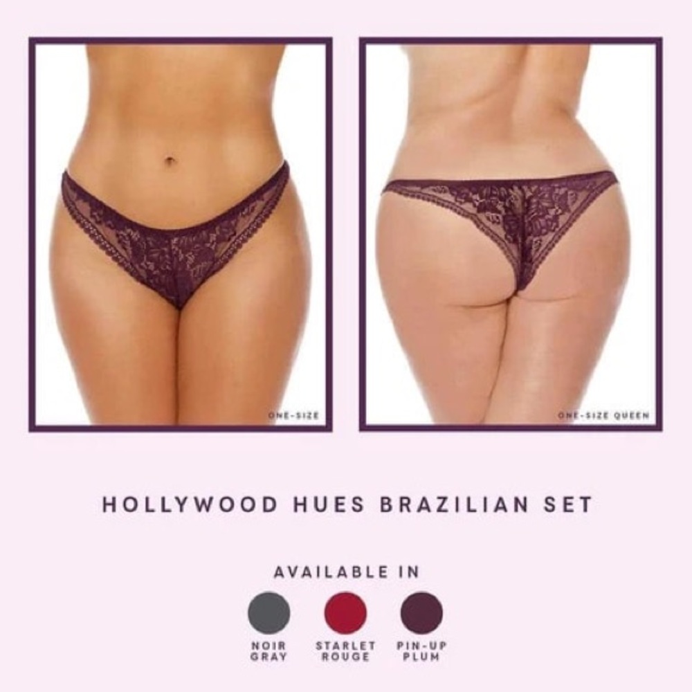 3 pack NWT Tanga One size Queen